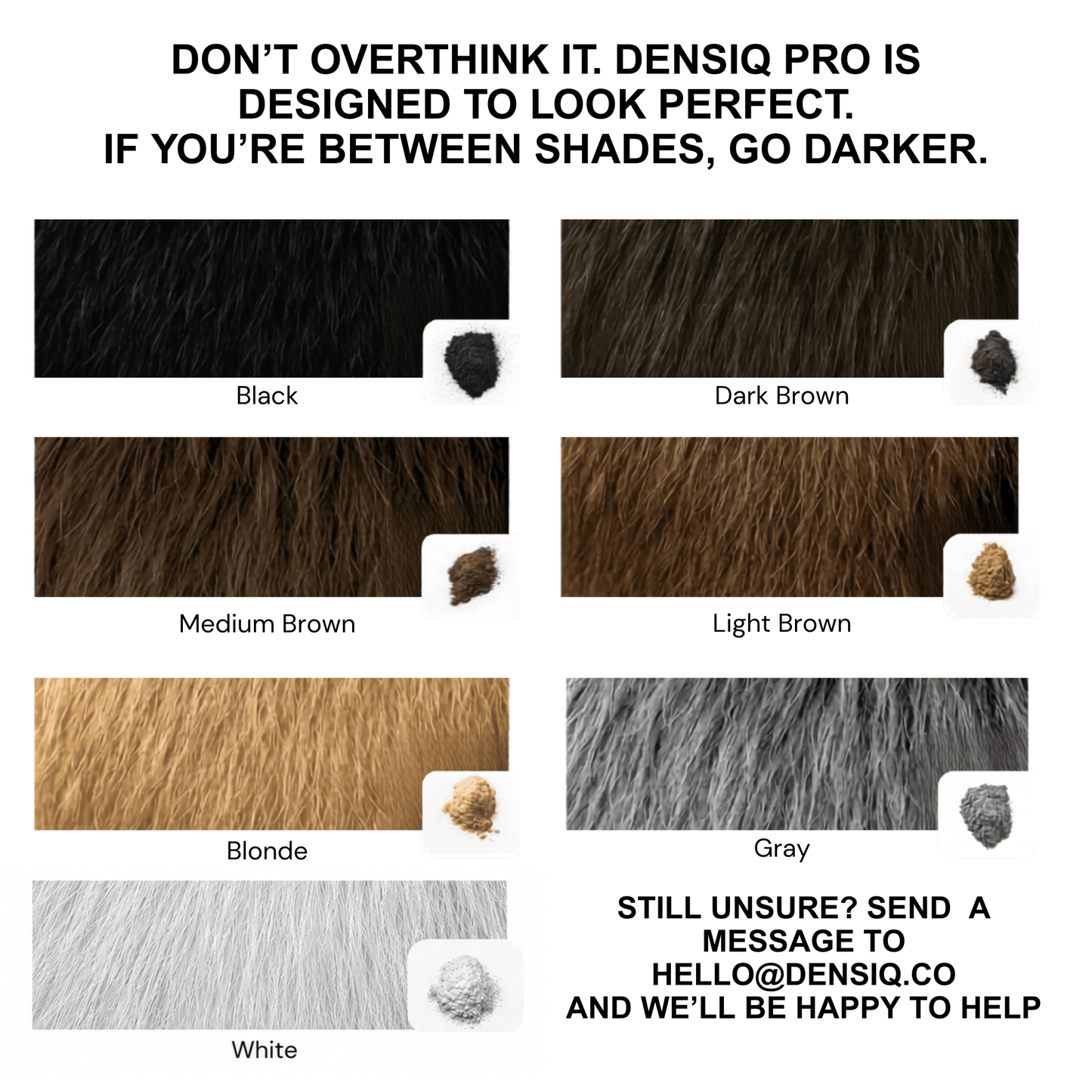 Densiq PRO - Hair Density Filler "Secret Offer" Buy 1 Get 1 Free