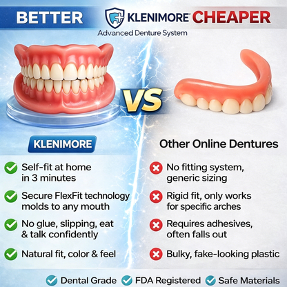 70% off! ⏰KLENIMORE™ Complete Dentures