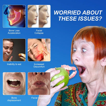 Ends Today: 75% OFF! ⏰KLENIMORE™ Medical Full Denture with Strong Suctiond Custom-Fit Full Functional Dentures🦷Obtain American Dental Association (ADA) Certification