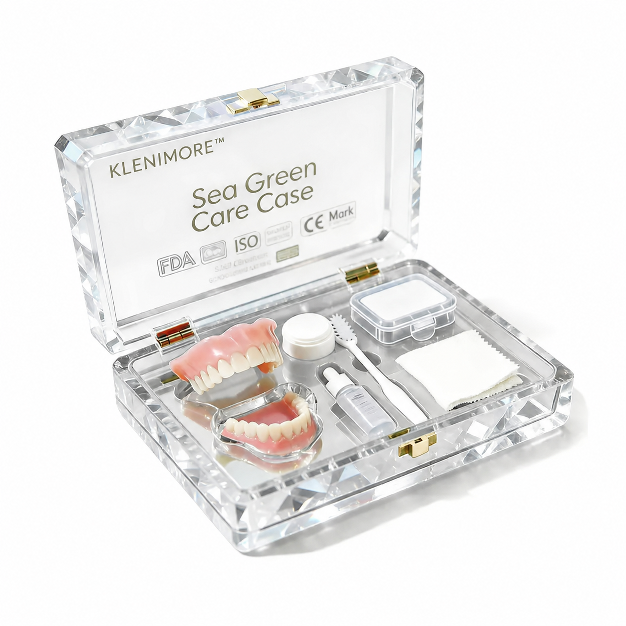 Ends Today: 75% OFF! ⏰KLENIMORE™ Medical Full Denture with Strong Suctiond Custom-Fit Full Functional Dentures🦷Obtain American Dental Association (ADA) Certification