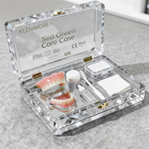 Ends Today: 75% OFF! ⏰KLENIMORE™ Medical Full Denture with Strong Suctiond Custom-Fit Full Functional Dentures🦷Obtain American Dental Association (ADA) Certification