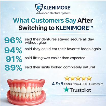 70% off! ⏰KLENIMORE™ Complete Dentures