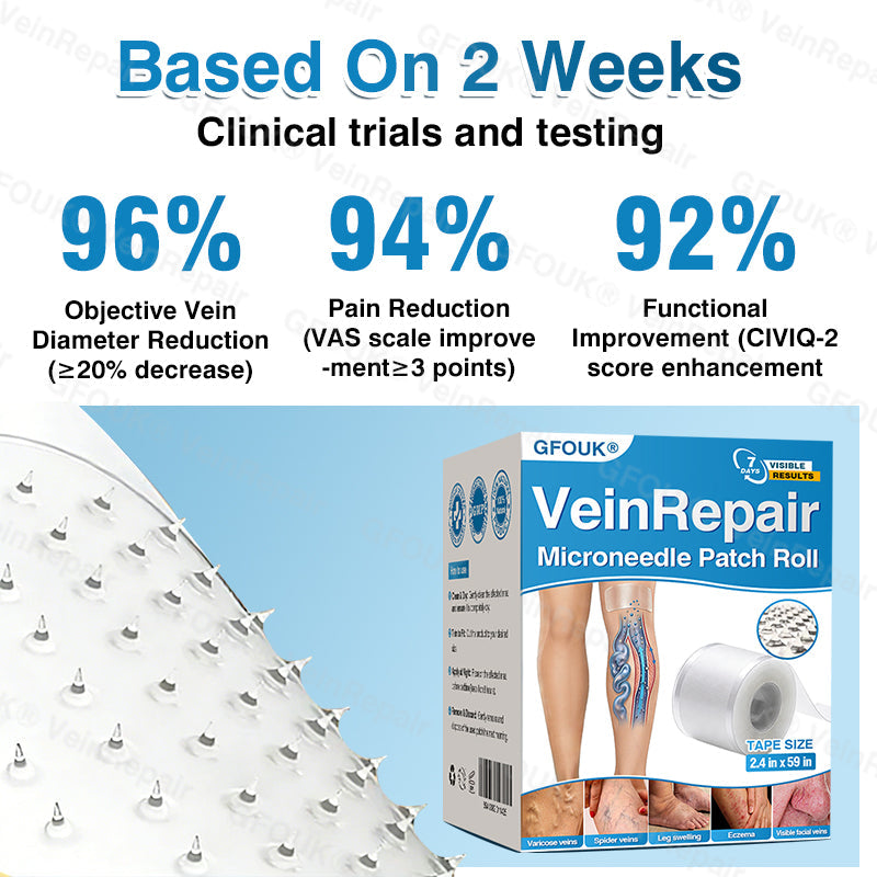 🇺🇸👨‍⚕️✅🥇KLENIMORE™ VeinRepair Microneedle Patch Roll⚡Instant Relief, Long-Term Results