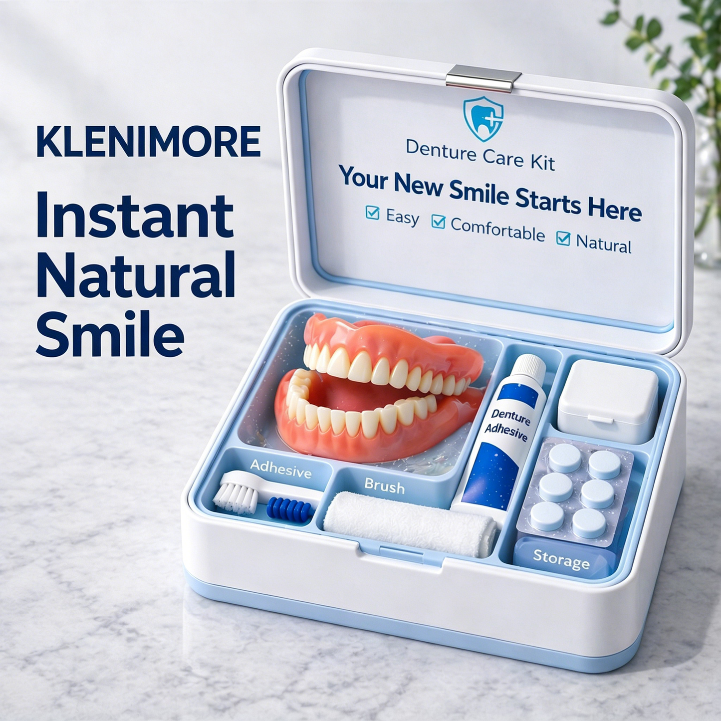 70% off! ⏰KLENIMORE™ Complete Dentures