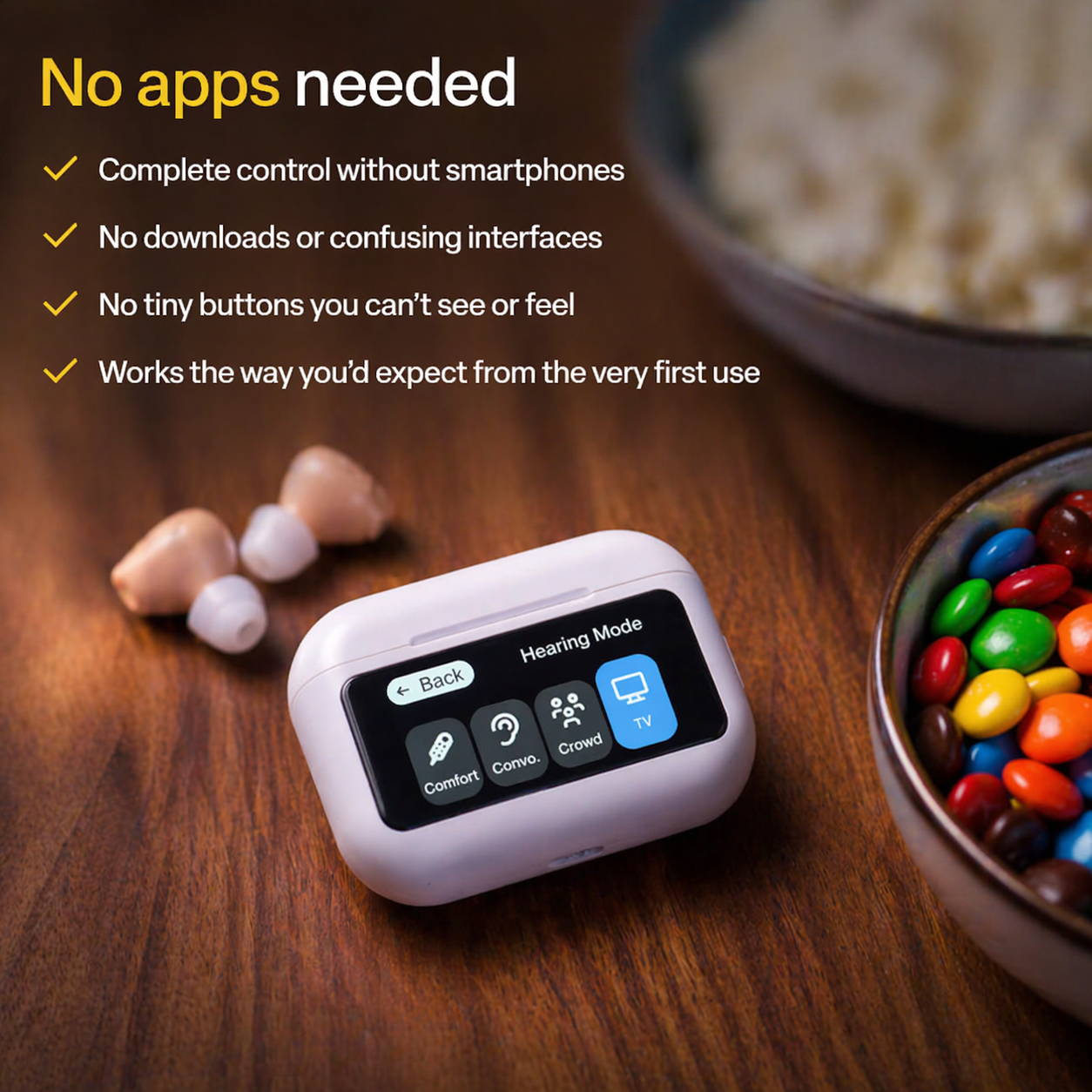 🔥 Today Only! KLENIMORE™ Atom X Smart Hearing Aids—Hear Clearly, Feel Confident Again 💖