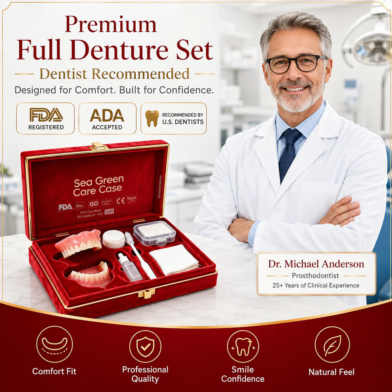 🏆Today's Special Offer 🏆2026 Bestselling Product🦷 Fit for a Fresh Smile, Say Goodbye to Wearing Discomfort!🌎