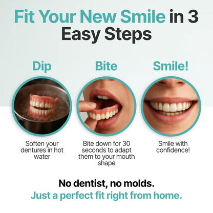 70% off! ⏰KLENIMORE™ Complete Dentures