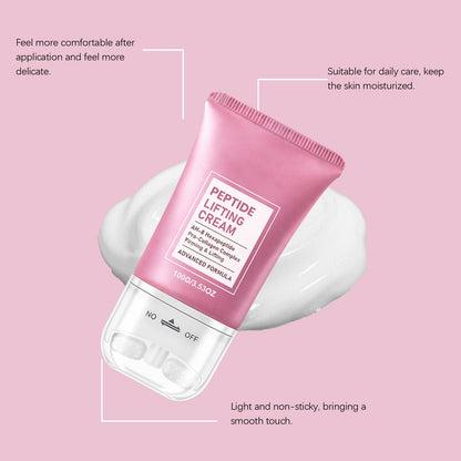Peptide Lifting Roller Cream 🧴 Collagen and Hyaluronic Acid | Firms the neck, reduces wrinkles and double chin