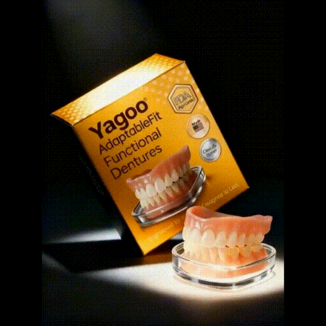 🌎Ends Today: 70% OFF! ⏰Yagoo™ Medical Full Denture with Strong Suctiond🦷Obtain American Dental Association (ADA) Certification