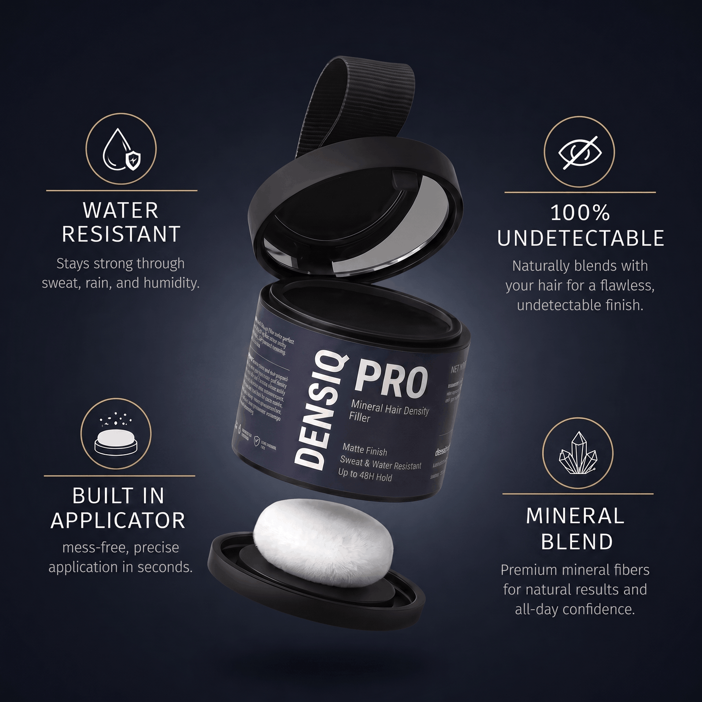 Densiq PRO - Hair Density Filler "Secret Offer" Buy 1 Get 1 Free